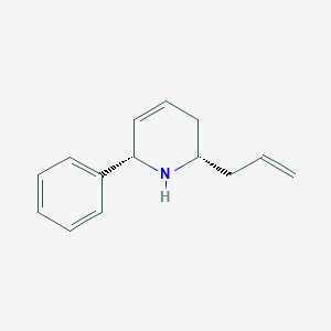 molecular formula C14H17N B2885963 rac-(2S,6S)-2-Allyl-6-phenyl-1,2,3,6-tetrahydropyridine CAS No. 1055027-43-4