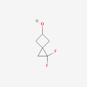 molecular formula C6H8F2O B2885981 2,2-Difluorospiro[2.3]hexan-5-ol CAS No. 2306276-11-7