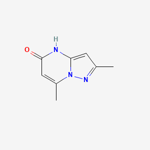 molecular formula C8H9N3O B2886006 2,7-Dimethylpyrazolo[1,5-a]pyrimidin-5-ol CAS No. 27166-37-6