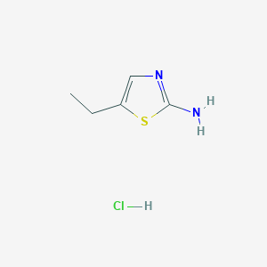 molecular formula C5H9ClN2S B2886172 5-Ethylthiazol-2-amine hydrochloride CAS No. 1349719-02-3
