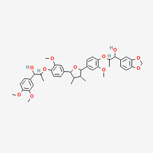 molecular formula C41H48O11 B2886312 Manassantin B CAS No. 88497-88-5