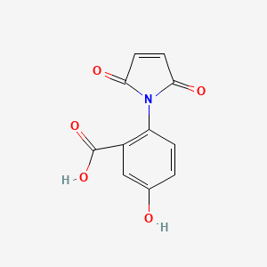 2-(2,5-dioxo-2,5-dihydro-1H-pyrrol-1-yl)-5-hydroxybenzoic acid