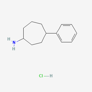 4-Phenylcycloheptan-1-amine hydrochloride
