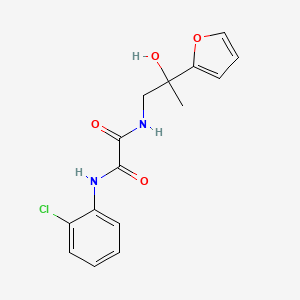 N1-(2-chlorophenyl)-N2-(2-(furan-2-yl)-2-hydroxypropyl)oxalamide