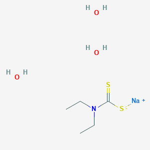 molecular formula C5H13NNaOS2 B028868 CID 43835051 CAS No. 20624-25-3