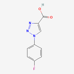1-(4-fluorophenyl)-1H-1,2,3-triazole-4-carboxylic acid