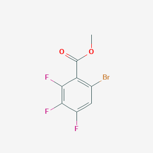 molecular formula C8H4BrF3O2 B2887161 Methyl 6-bromo-2,3,4-trifluorobenzoate CAS No. 1525649-77-7