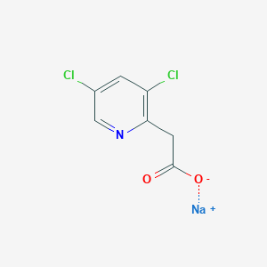 Sodium 2-(3,5-dichloropyridin-2-yl)acetate