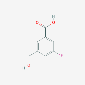 molecular formula C8H7FO3 B2887441 3-Fluoro-5-(hydroxymethyl)benzoic Acid CAS No. 816449-67-9