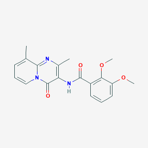 N-(2,9-dimethyl-4-oxo-4H-pyrido[1,2-a]pyrimidin-3-yl)-2,3-dimethoxybenzamide