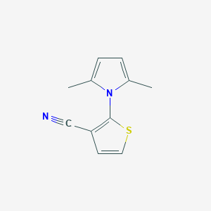 2-(2,5-dimethyl-1H-pyrrol-1-yl)-3-thiophenecarbonitrile
