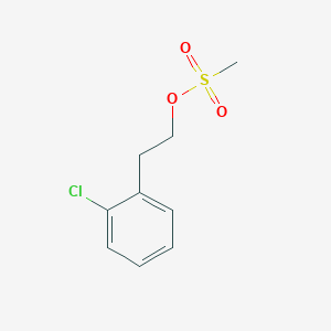 1-(2-Methanesulfonyloxyethyl)-2-chlorobenzene