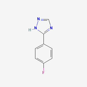 3-(4-Fluorophenyl)-1H-1,2,4-triazole
