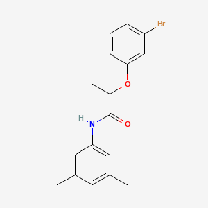 2-(3-bromophenoxy)-N-(3,5-dimethylphenyl)propanamide