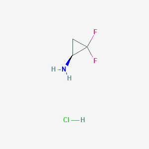 (1S)-2,2-difluorocyclopropanamine;hydrochloride