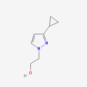 2-(3-cyclopropyl-1H-pyrazol-1-yl)ethanol