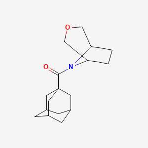 (3R,5R,7R)-adamantan-1-yl((1R,5S)-3-oxa-8-azabicyclo[3.2.1]octan-8-yl)methanone