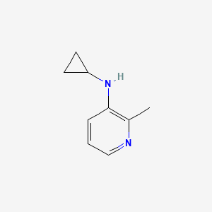 B2887750 N-cyclopropyl-2-methylpyridin-3-amine CAS No. 1346541-24-9