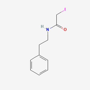 molecular formula C10H12INO B2887889 2-iodo-N-(2-phenylethyl)acetamide CAS No. 64297-97-8