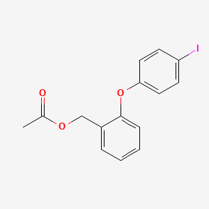 [2-(4-iodophenoxy)phenyl]methyl Acetate