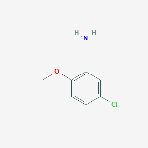 2-(5-Chloro-2-methoxyphenyl)propan-2-amine