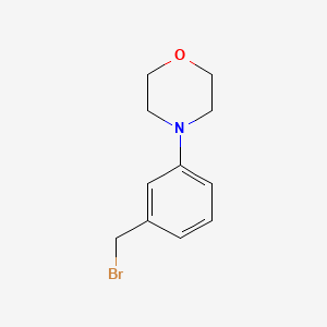 4-(3-(Bromomethyl)phenyl)morpholine