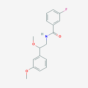 3-fluoro-N-(2-methoxy-2-(3-methoxyphenyl)ethyl)benzamide