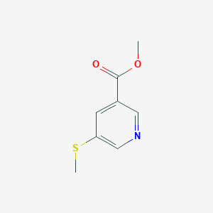 B2887958 Methyl 5-(Methylthio)nicotinate CAS No. 14187-32-7; 74470-43-2