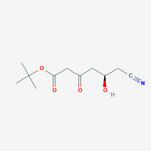 tert-Butyl (R)-6-Cyano-5-hydroxy-3-oxohexanoate