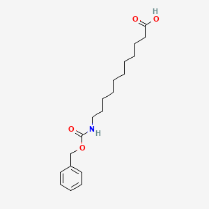 molecular formula C19H29NO4 B2888180 11-(Benzyloxycarbonylamino)undecanoic acid CAS No. 3422-91-1