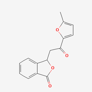 3-(2-(5-methylfuran-2-yl)-2-oxoethyl)isobenzofuran-1(3H)-one