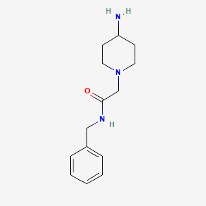 B2888352 2-(4-aminopiperidin-1-yl)-N-benzylacetamide CAS No. 952933-98-1