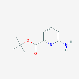 molecular formula C10H14N2O2 B2888429 tert-Butyl 6-aminopicolinate CAS No. 1499890-31-1