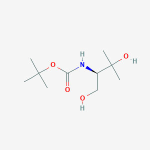 (R)-Tert-butyl (1,3-dihydroxy-3-methylbutan-2-YL)carbamate