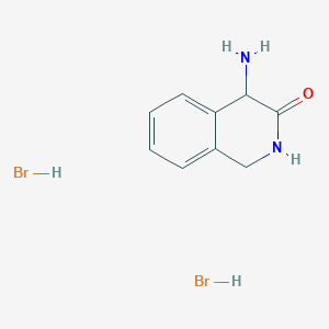 4-Amino-1,2-dihydroisoquinolin-3(4H)-one dihydrobromide