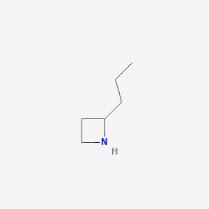 molecular formula C6H13N B2888595 2-Propyl-azetidine CAS No. 89583-96-0