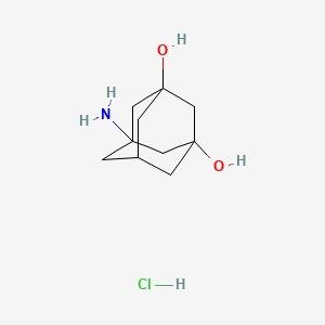 5-Aminoadamantane-1,3-diol;hydrochloride