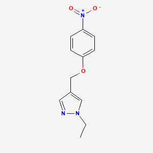 1-ethyl-4-[(4-nitrophenoxy)methyl]-1H-pyrazole