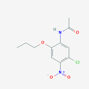 N-(5-chloro-4-nitro-2-propoxyphenyl)acetamide