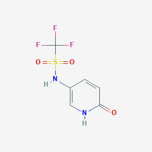 1,1,1-Trifluoro-N-(6-oxo-1H-pyridin-3-yl)methanesulfonamide