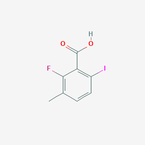 2-Fluoro-6-iodo-3-methylbenzoic acid