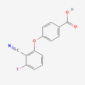 4-(2-Cyano-3-fluorophenoxy)benzoic acid