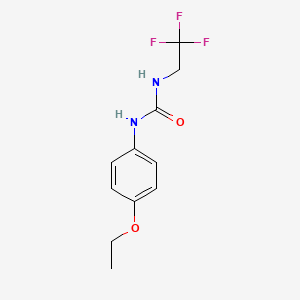 1-(4-Ethoxyphenyl)-3-(2,2,2-trifluoroethyl)urea