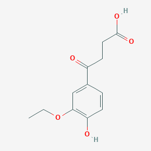 4-(3-Ethoxy-4-hydroxy-phenyl)-4-oxo-butyric acid