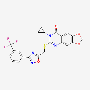 2-(azepan-1-ylcarbonyl)-N-benzyl-N-ethyl-3,5,6-trimethyl-1-benzofuran-7-sulfonamide