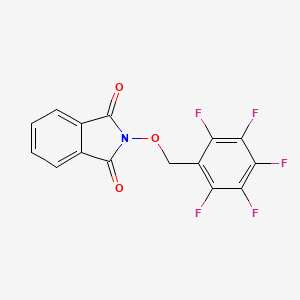 molecular formula C15H6F5NO3 B2889017 2-[(Perfluorophenyl)methoxy]isoindoline-1,3-dione CAS No. 57981-01-8