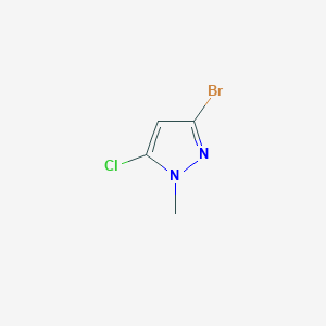 3-Bromo-5-chloro-1-methyl-1H-pyrazole