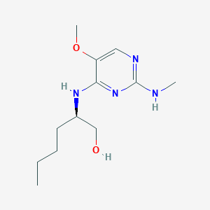 molecular formula C12H22N4O2 B2889169 Interferon receptor agonist 