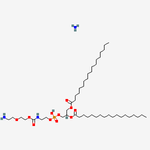 molecular formula C46H94N3O11P B2889234 DSPE-PEG-Amine, MW 2000 ammonium CAS No. 474922-26-4