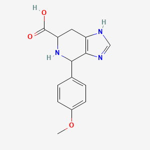 4-(4-Methoxy-phenyl)-4,5,6,7-tetrahydro-1H-imidazo[4,5-c]pyridine-6-carboxylic acid